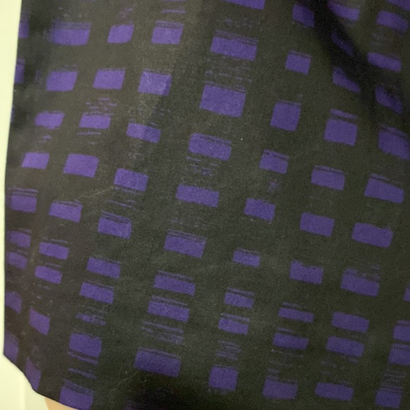 Jocob purple and black pencil skirt size 0 - Picture 3 of 6